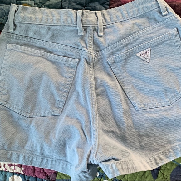 Vintage Guess Denim Shorts Size 32 - Picture 2 of 3